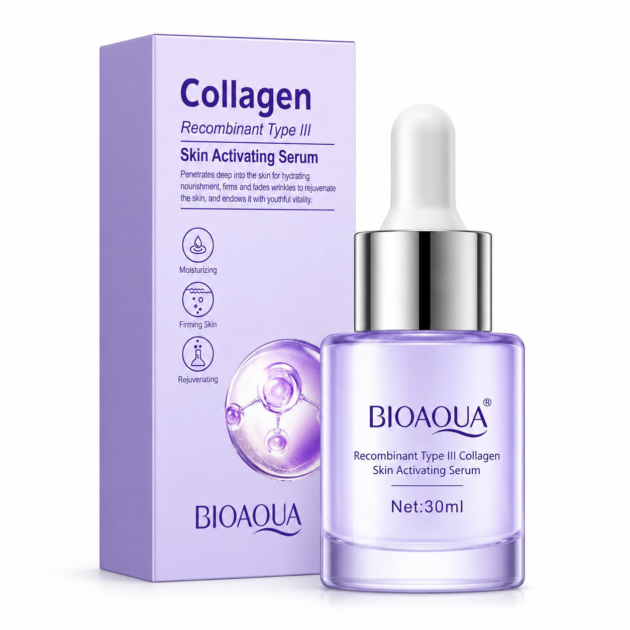 סרום קולגן BIOAQUA ללחות וזוהר העור Velin skin care כל הזכויות שמורות