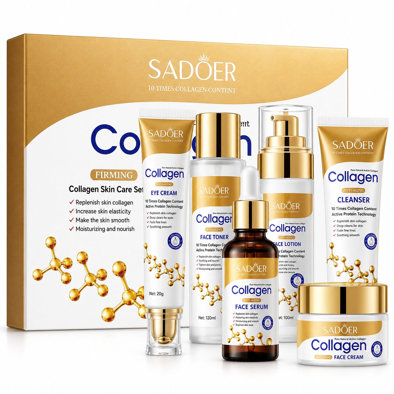 מארז קולגן לטיפוח ומיצוק העור Velin skin care כל הזכויות שמורות